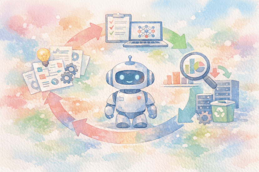 AI エージェント開発のライフサイクル全体像 — 企画・設計から評価・運用・廃止までを実践的に整理する